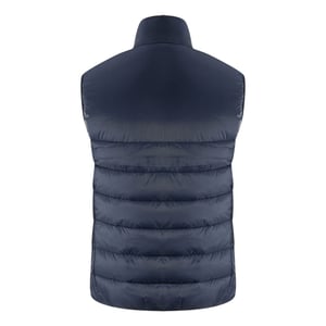 Lyle & Scott Golden Eagle Logo Navy Blue Wadded Gilet