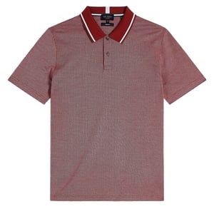Ted Baker Arts Mini Jacquardsteek Heren Donkerrood Poloshirt