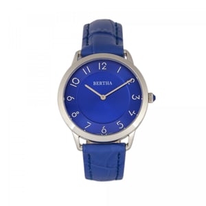 Bertha Abby Zwitsers horloge met leren band