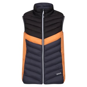 Regatta Womens/Ladies Harrock II Baffled Gilet (Seal Grey/Black)