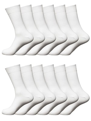 Enzo | 12 Pairs Mens Cotton Socks