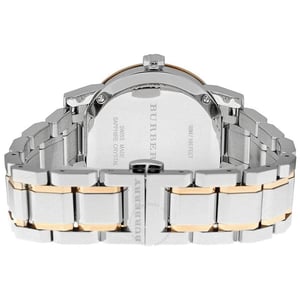 Burberry BU9127 Silver Dial Two-tone Ladies Watch