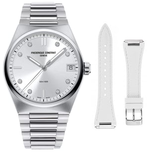 Frédérique Constant Highlife Dames Zilveren Horloge FC-240SD2NH6B
