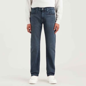 Men's Levis 502 Tapered Richmond Blue Black Jeans in black blue