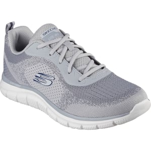 Skechers Track Glendor Polyester Herrar Grå Träningsskor
