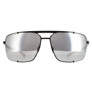 Porsche Design zonnebril P8919 Een zwarte rode kwikzilver spiegel