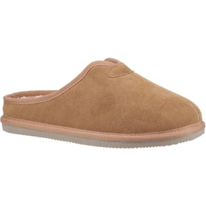 Hush Puppies Conrad Suède Herenslippers Tan