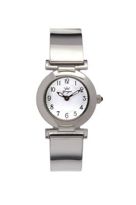 Yonger and Bresson White Dial with Silver Watch