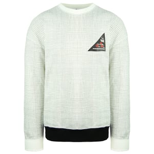 Puma x Michael Lau Long Sleeve Crew Neck White Mens AOP Sweatshirt 530359 52