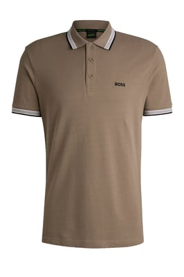 Boss Paddy Poloshirt Licht Pastelgroen