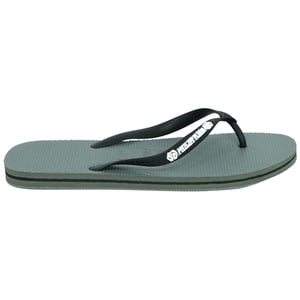 Philipp Plein merklogo grijze slippers