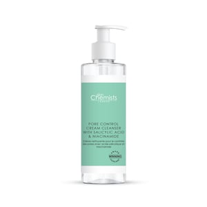 skinChemists Pore Control Cream Cleanser with Salicylic Acid & Niacinamide 200ml