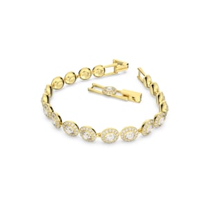 Swarovski 'Angelic' Dames Gouden Vergulde Metaal Armband - Goud 5505469