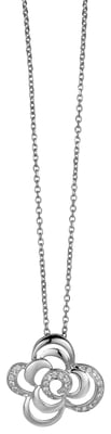 Orphelia Dames 925 Sterling Zilveren Ketting met Hanger - Zilver ZH-4864