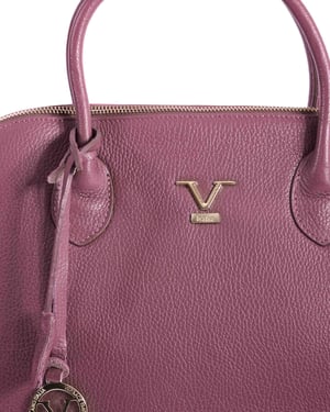 V Italia Womens Shoulder Bag BC10880 Dollaro Prugna