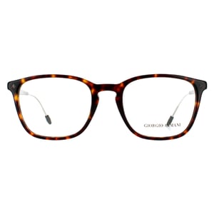 Giorgio Armani Rectangular Mens Dark Havana Glasses Frames