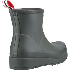 Hunter Play Korte Rubber Vrouwen Wellington Laarzen Donker Olijf