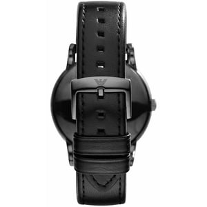 Emporio Armani AR1732 Luigi Classic Zwart Lederen Riem Herenhorloge