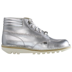 Kickers Throwback Ankle Dam Silver Kängor