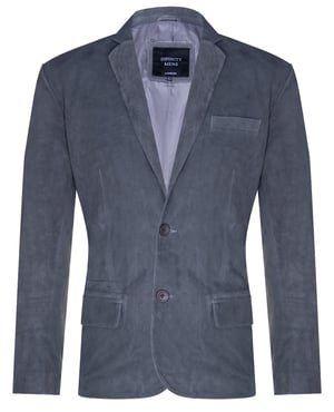 Blazer suède jas Zachte Italiaanse leren jas