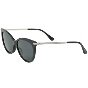Jimmy Choo Axelle/G/S DXF zwarte zonnebril