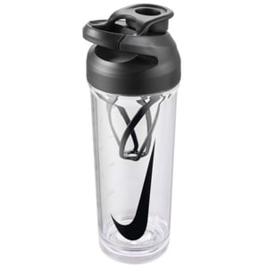 Nike TR Hypercharge Shaker Bottle (Clear/Black)