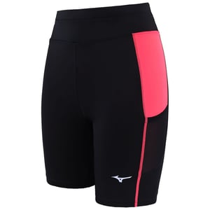 Mizuno Mid Mens Svart/Röd Tights