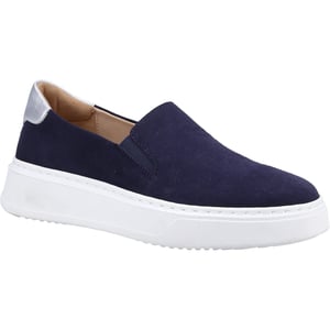 Hush Puppies Corinne Leather Women's Navy Trainers