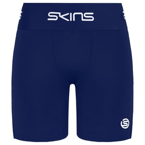 Skins Series-1 Stretch Navy Blue Mens Training Half Tights Shorts SO00100029010