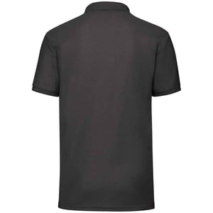 Fruit of the Loom Heren Piqué Polo Shirt (Zwart)