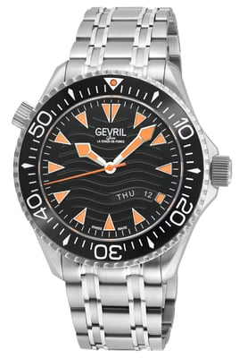 Gevril Men's Hudson Yards Swiss Automatic Black Watch