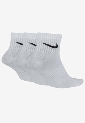 Nike Dry Cushion Everyday 3 Pairs Ankle Socks in White