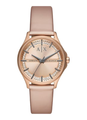 Armani Exchange Lady Hampton Women's Rose Gold Watch AX5272