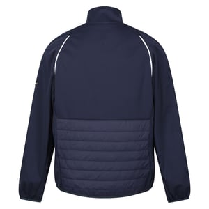 Regatta Heren Steren Hybride Zachte Shell Jas (Marine/gevaarlijk rood)