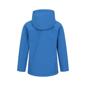 Mountain Warehouse Waterbestendige Soft Shell Jas voor kinderen/Kinderen (Kobalt)