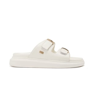 Larissa Nappa Cream Sandals