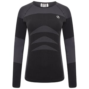 Dare 2B Womens/Ladies In The Zone II Long-Sleeved Base Layer Top (Black)