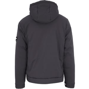 Plein Sport Padded Large Branded Logo Grey Jacket