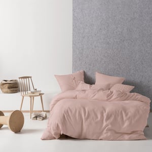 Stunning Minimalistic Nimes Linen Duvet Cover Set