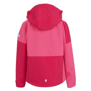 Regatta Acidity VII Soft Shell-jacka för barn/ungdomar (Flamingo Pink/Pink Potion)
