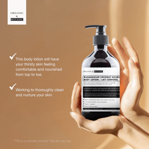 Organic & Botanic Madagascan Coconut Body Lotion 500ml