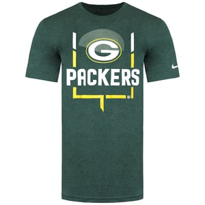 Nike NFL Green Bay Packers Legend Goal Post Grön T-shirt för herrar