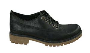 Timberland Womens Lyonsdale Lace Up Oxford Shoe Black A11WA B81A