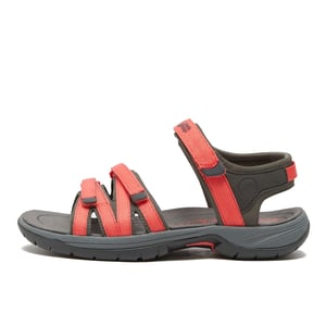 North Ridge Women's Newgale Walking Sandals with High Traction Vibram Sole & Cushioned Midsole, Grey