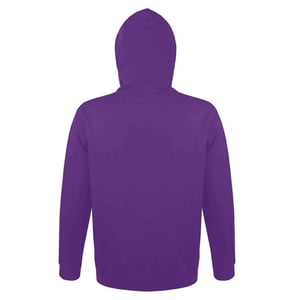 SOLS Unisex vuxen orm huvtröja för vuxna (Mörklila)