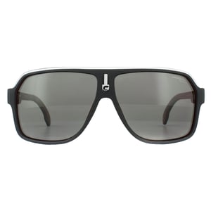 Carrera Aviator Unisex Black Silver Red Grey Polarized Sunglasses