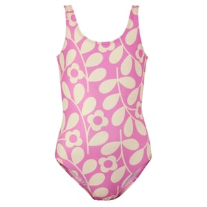 Regatta Meisjes Orla Kiely Jasmine Bloem Eèndelig Zwempak (Lila/Crème)