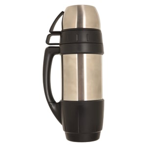 Mountain Warehouse dubbelväggig flaska och kopp-set (silver)