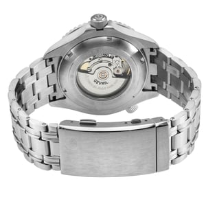 Gevril Men's Hudson Yards Swiss automatic Sellita SW200 green dial Stainless steel watch