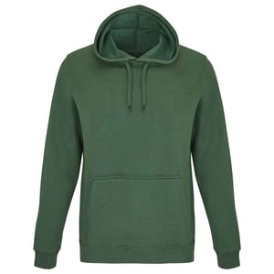 SOLS Unisex vuxen orm huvtröja för vuxna (Flaskegrön)